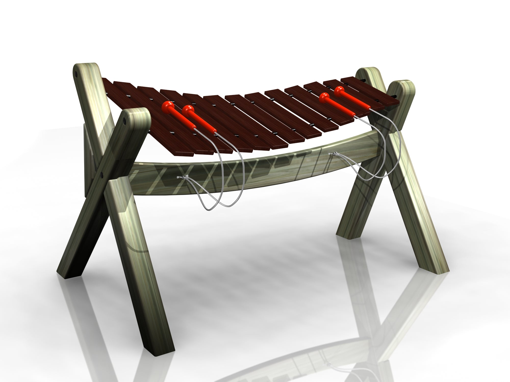 Akadinda, outdoor marimba