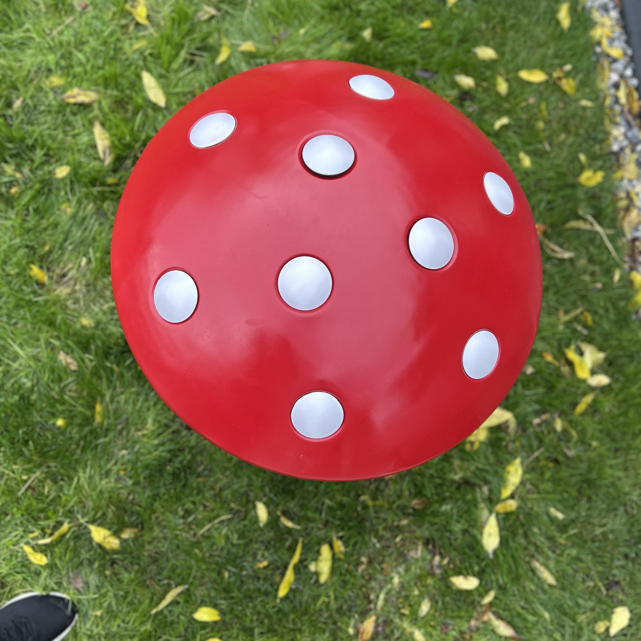 The Fly Agaric, outdoor musical sculpture