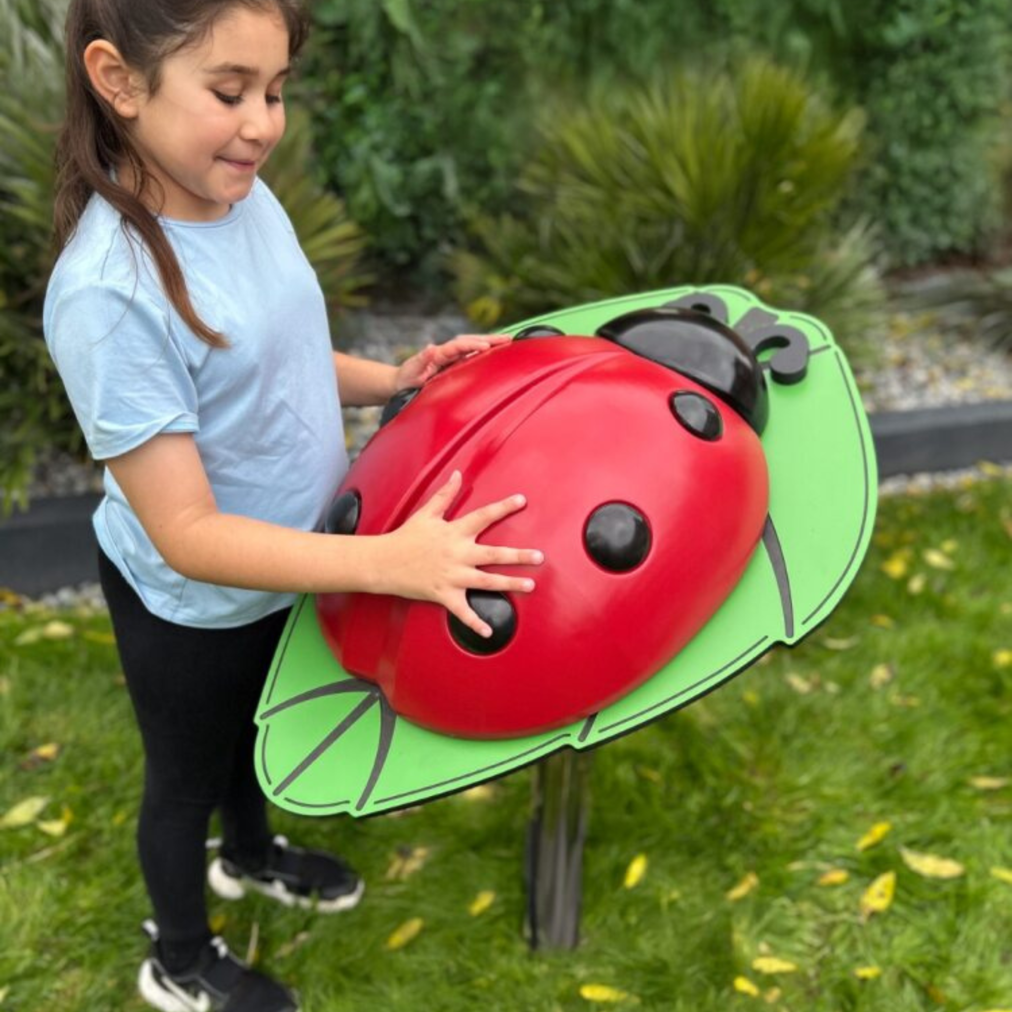 The Ladybug, outdoor musical sculpture