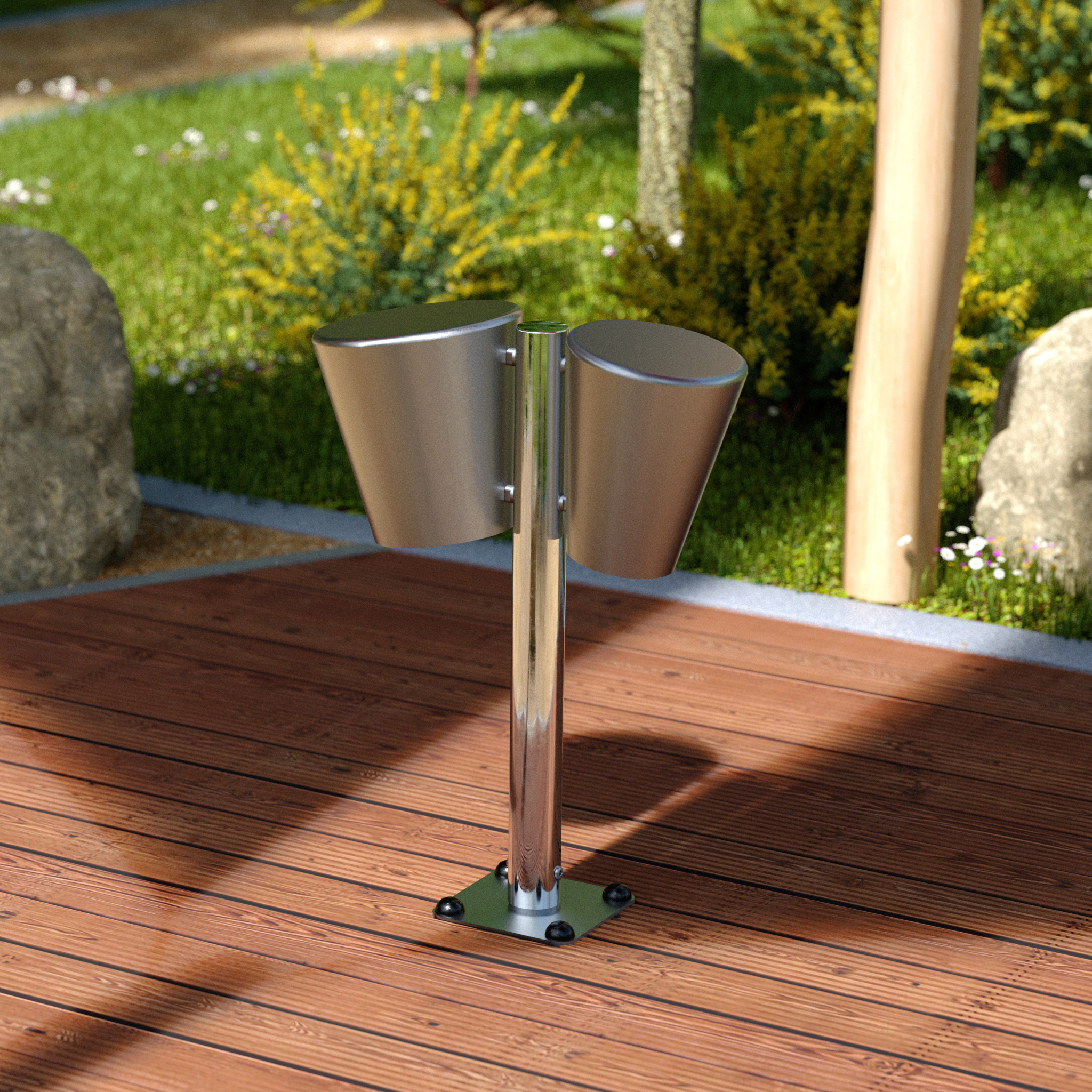 Street Congas Duo, outdoor steel drums