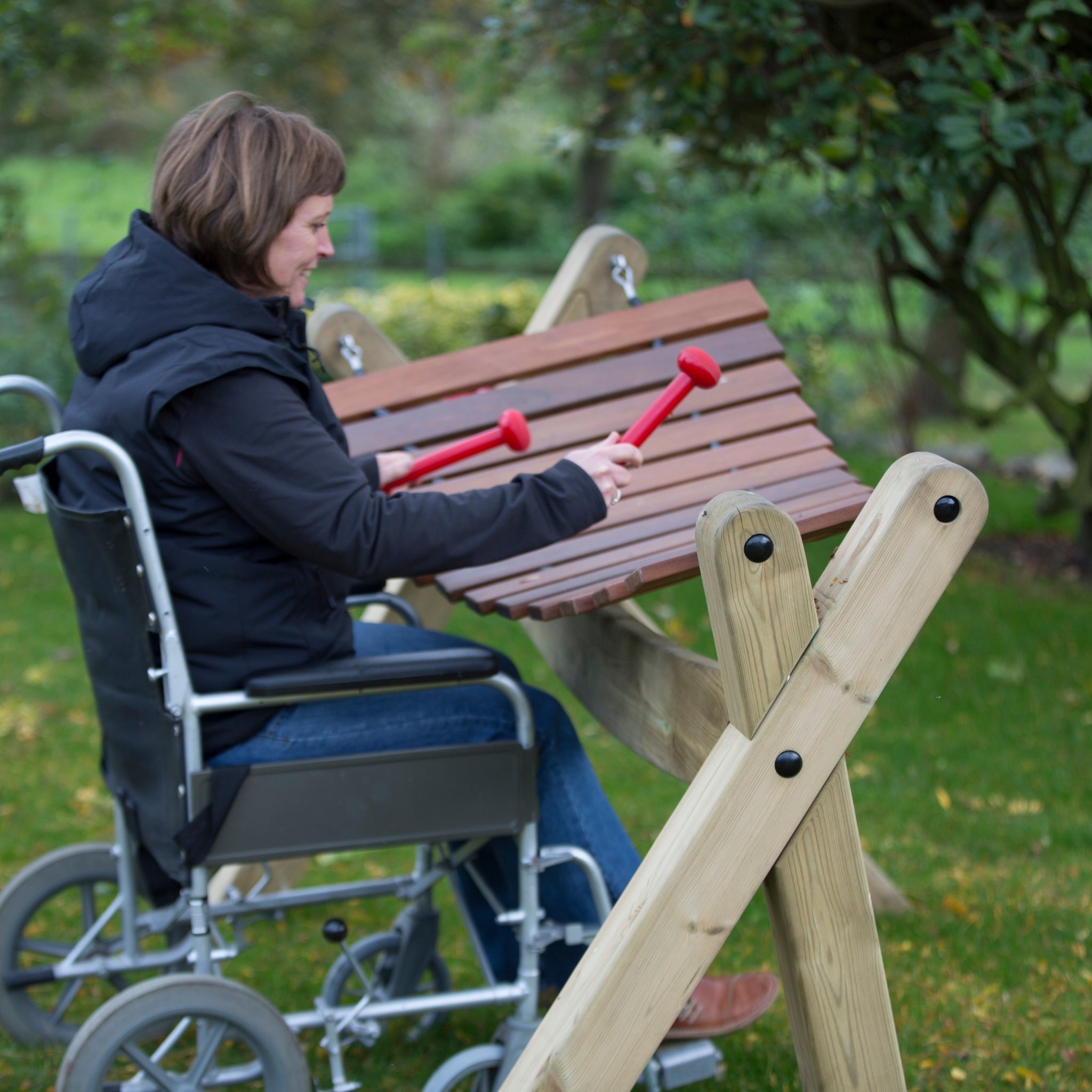 Akadinda, outdoor marimba