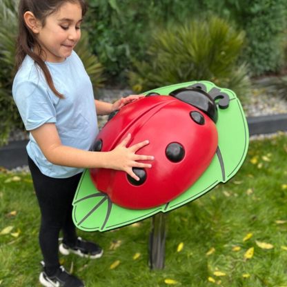 The Ladybug, outdoor musical sculpture