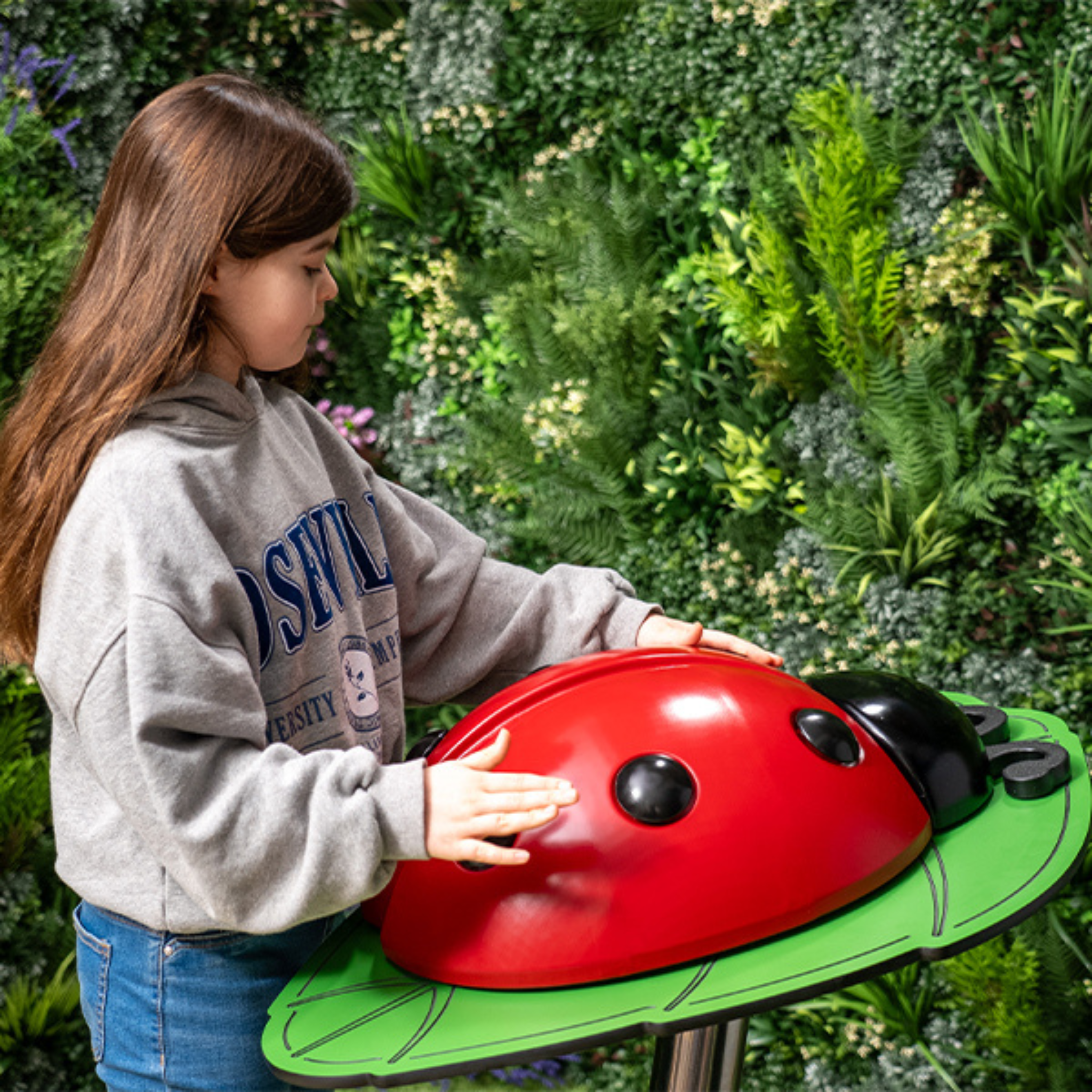 The Ladybug, outdoor musical sculpture