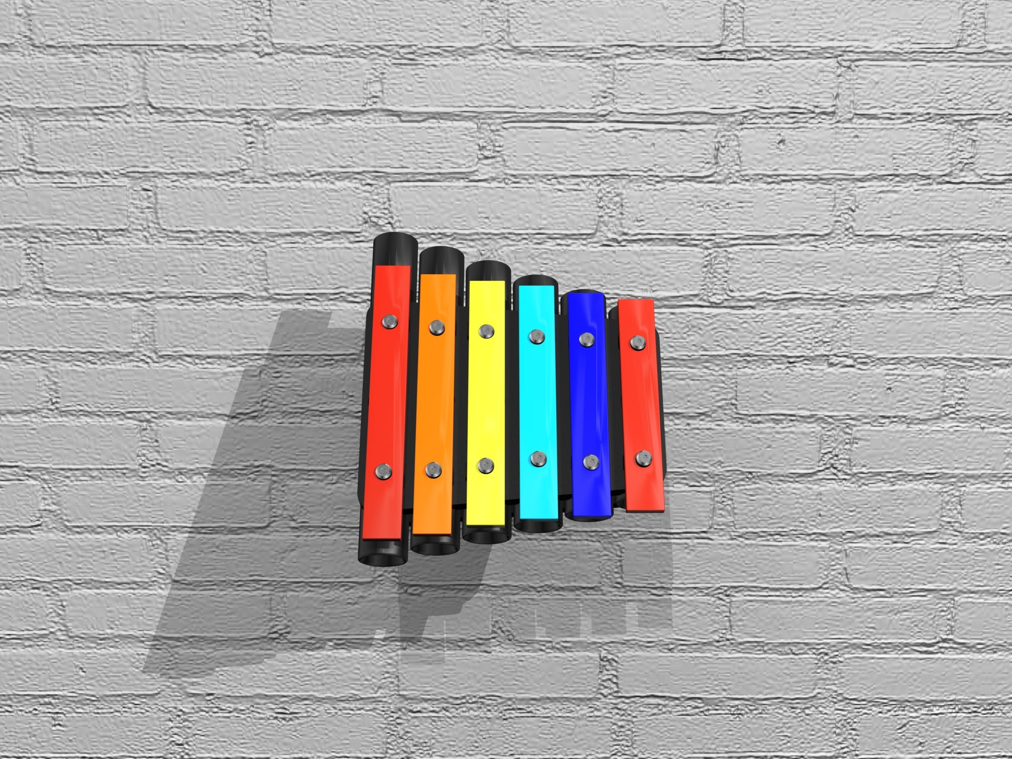Regenbogen Metallophon