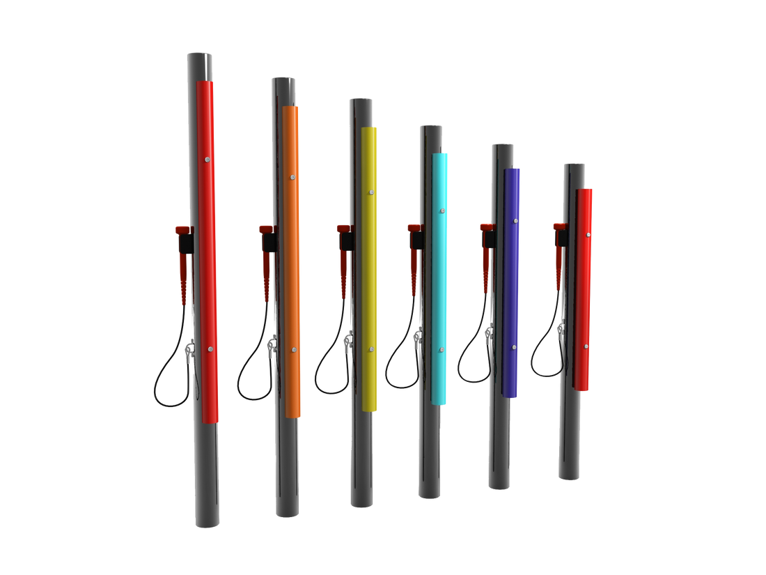 Calypso Chimes Pentatonisk (Sæt af 6)