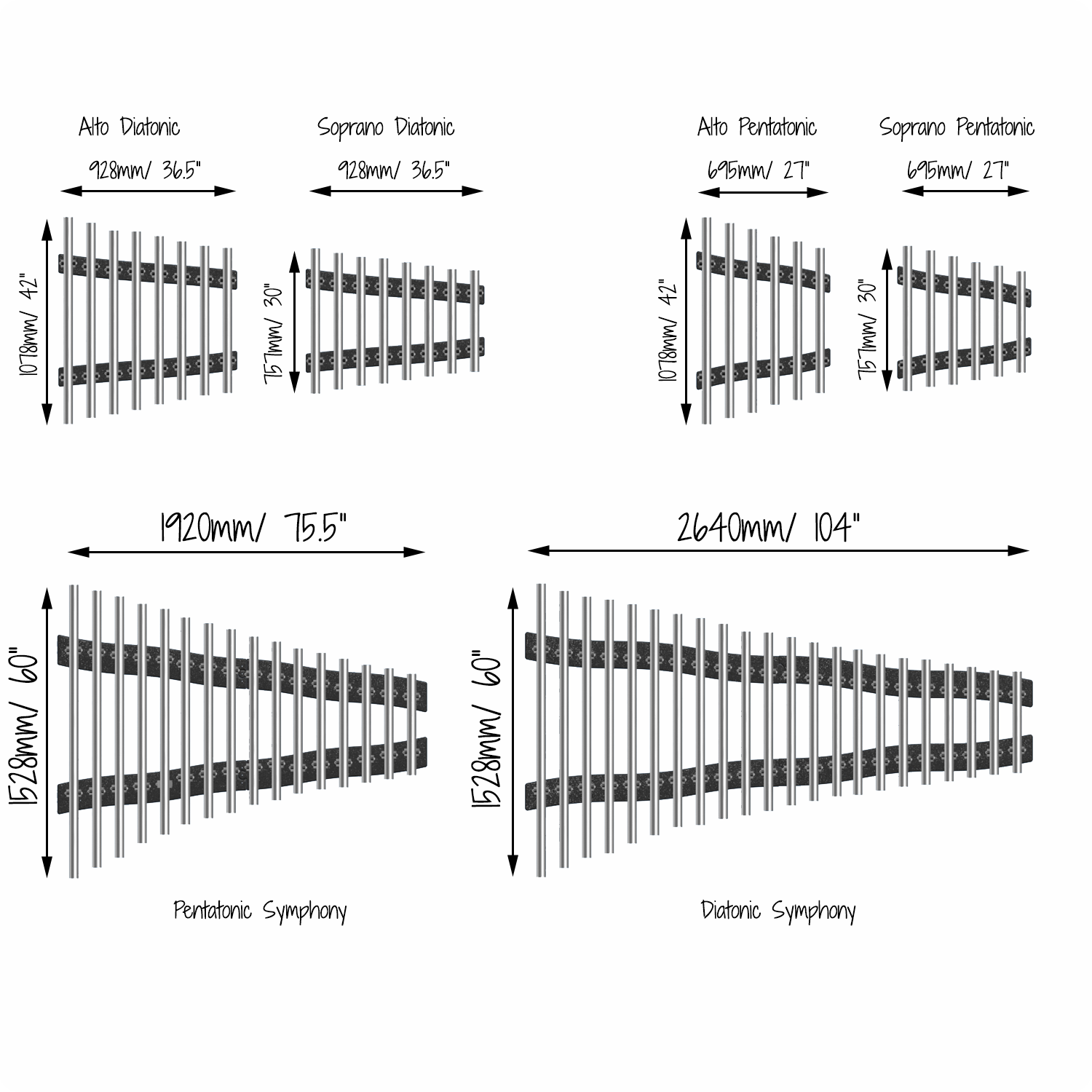 Diatonisk Symfoni Freechimes