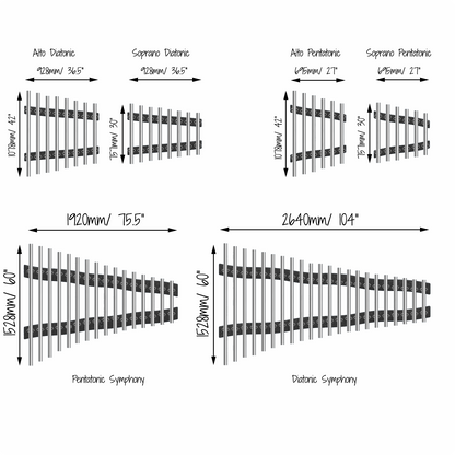 Diatonisk Symfoni Freechimes