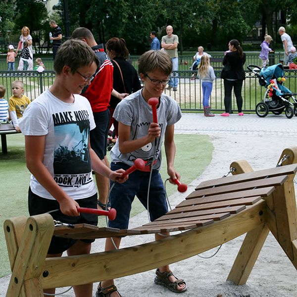 Musikalsk Legeplads i Den Gamle Bypark, Polen